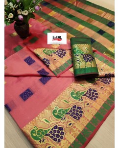 simple Cotton Silk saree
