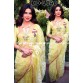 Celebrity style embroidered Saree